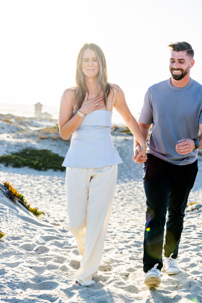 Coronado Beach Proposal Photographer | CJ + Veronica's Surprise Family Reveal san diego proposal photographer 4